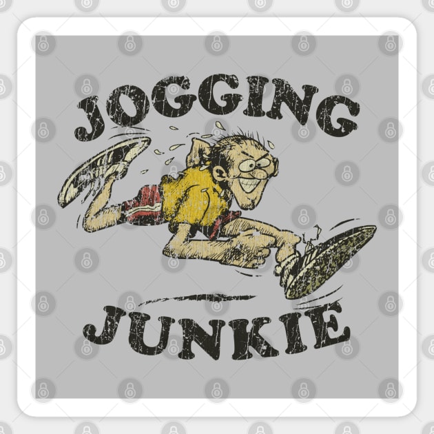 Jogging Junkie 1974 Sticker by JCD666